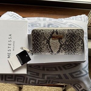 Snake Print Wallet